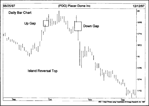 Island Reversal Top - PDG 1997